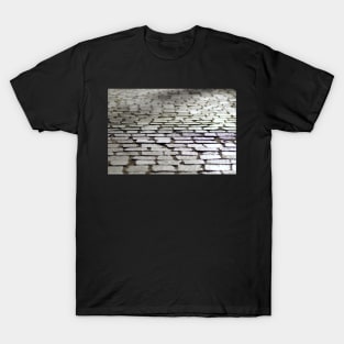 Abstract brick bricks brickwork T-Shirt